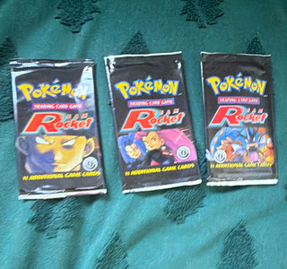 Wizards of the Coast Pokémon TCG Team Rocket 3 Booster Packs Englisch