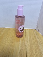VICTORIAS SECRET PINK COCONUT GLAZED SKIN BODY OIL w/ COCONUT 8 oz NEW. rc3