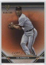 2021 Topps Triple Threads Amber /199 Cal Ripken Jr #33 HOF