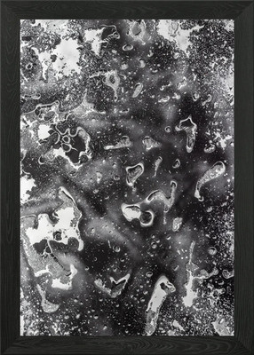 Sprühbild Textur gerahmt Wandbild Poster Leinwanddruck Bild