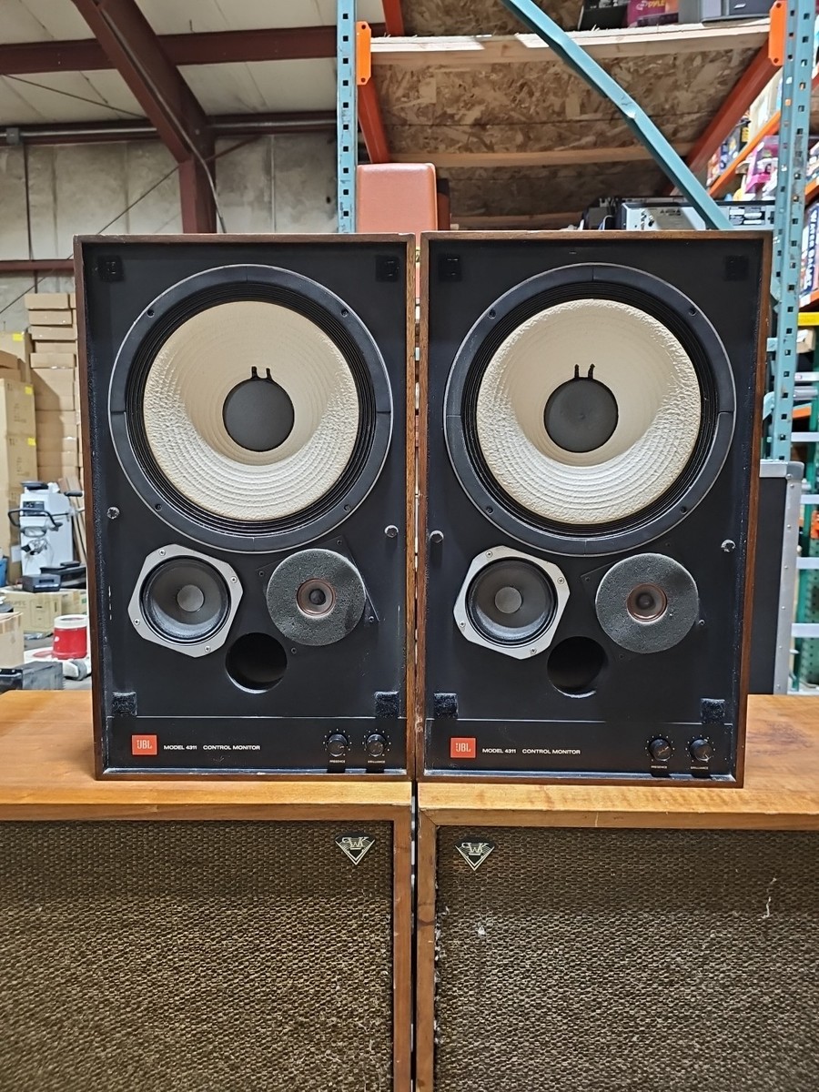 JBLの4311コントロールモニター JBL 4311 Vintage Studio Monitors with Stands - WOW | eBay