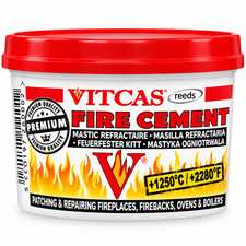Fire Cement Buff 500g Vitcas Buff Fire Cement For Stoves and Flues