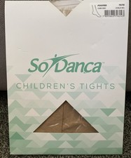 So Danca Children  s Dance / Ballet Tights Pink Footed TS73 Size Child T/S