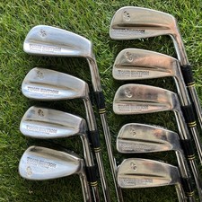 Spalding Tour Edition Iron Set 2-Pw Bird on Ball Forged Blades Steel Stiff Flex