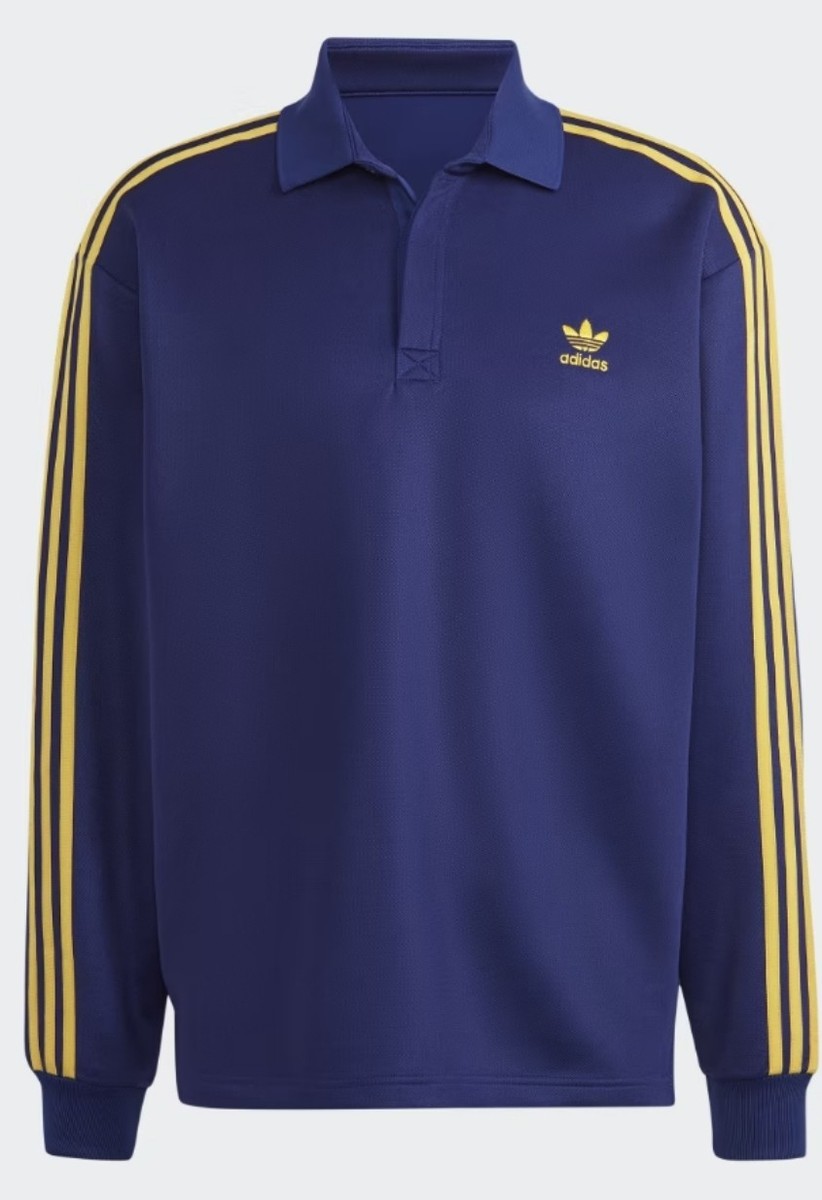 Adidas Adicolor Classics Long Sleeve Polo Shirt Men's 2XL