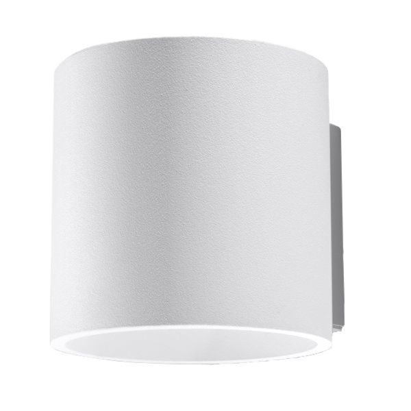 Applique aluminium blanc G9 cube luminaire mural intérieur Orbis 1