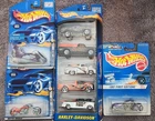 8 Piece 4 Pack Vintage 1996 & 2000 Hot Wheels Harley Davidson Mattel Wheels Lot