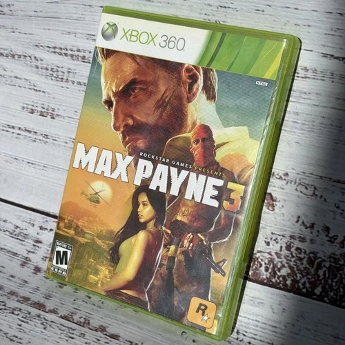 Max Payne 3 (Microsoft Xbox 360, 2012) - CIB - Complete