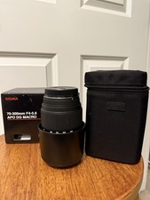 Sigma 70-300mm F4-5.6 APO DG Macro Telephoto Zoom Lens – Excellent Condition