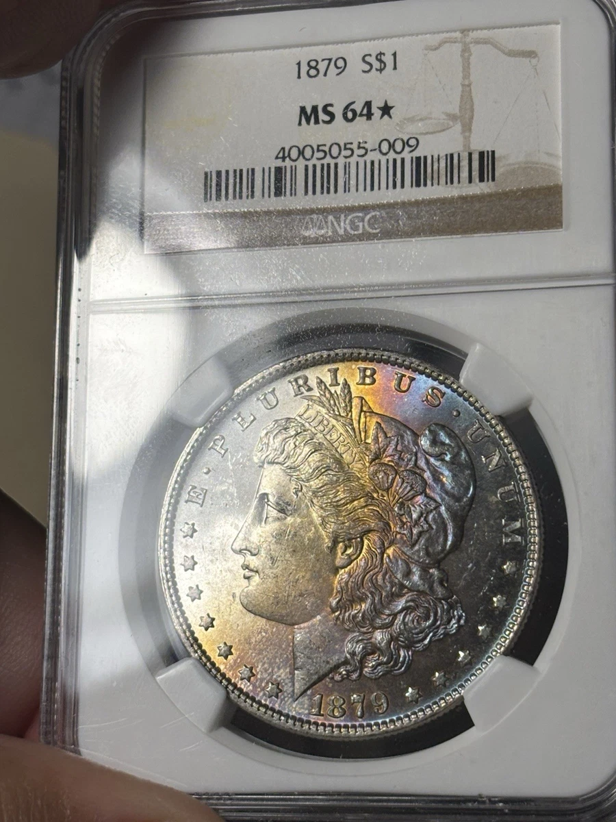 MS 64 Graded 1879 Year Morgan US Dollars (1878-1921) for sale | eBay
