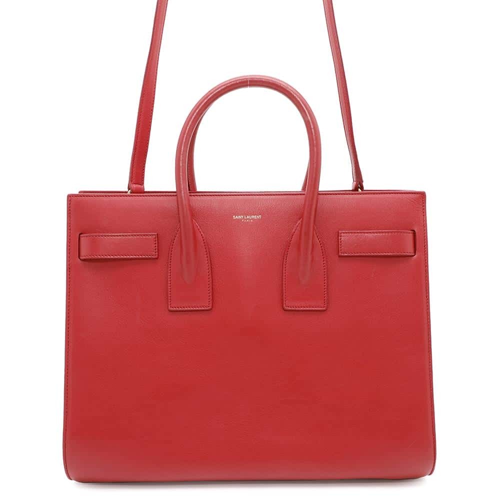 SAINT LAURENT PARIS Sac de Jules 2WAYBbag pelle rosso 355153