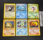 Vintage Pokemon TCG Holo/Non Holo Card Lot - Base Set Gyarados - Spanish Flareon