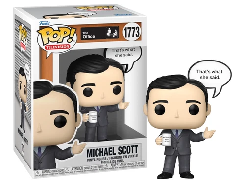 Funko Pop! The Office Michael Scott with Speech Bubble #1773