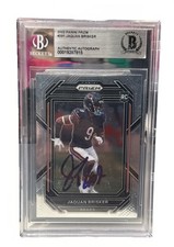 Jaquan Brisker signed Chicago Bears 2022 Panini 391 RC Card Beckett 00019287815