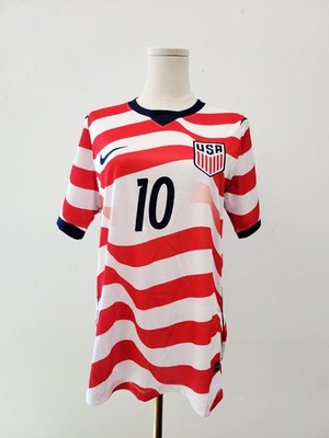 USA National Team Jersey 2026 - Christian Pulisic #10 - Red/White Stripes - NEW
