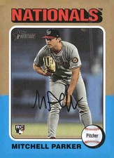 2024 Topps Heritage #693 Mitchell Parker