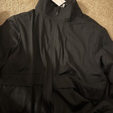 New Member  s Mark Women's Travel jacket Size large black with zipper