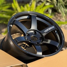 Set Of 4 Volk Racing Te37 Saga S-plus 18x10 40 5x120 Diamond Dark Gunmetal