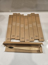 Wooden Toothbrush 9 PCS Toothbrushes Wood Natural Eco Friendly