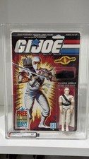STORM SHADOW 1986 Series 3 Vintage GI Joe 36 Back AFA 80 White Amazing Condition