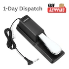 Universal Sustain Pedal for Keyboard Piano MIDI 1/4 Jack Polarity Switch