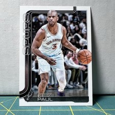 Chris Paul 2025/26 Topps NBA Basketball Flagship Card #198 San Antonio Spurs