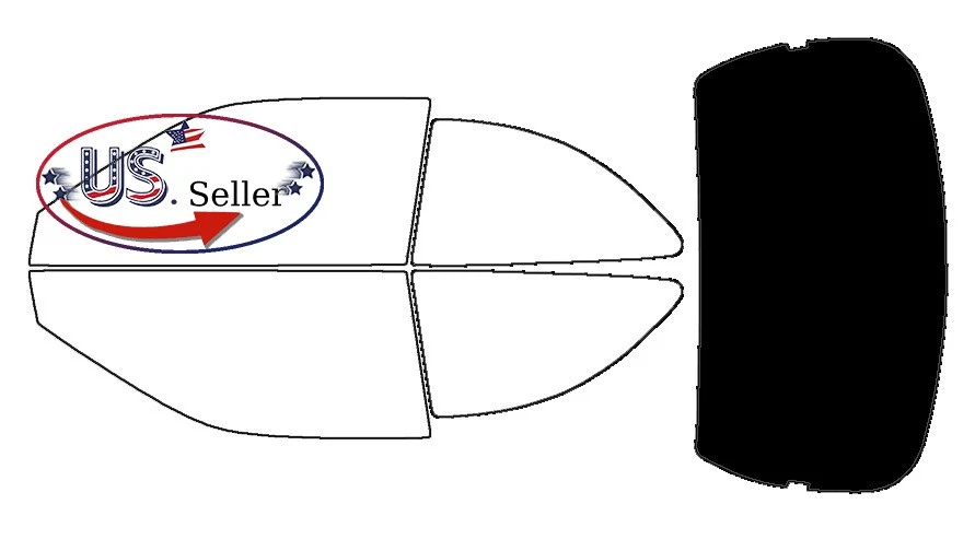 Kit de película de tinte de ventana de 2 capas precortada para Hyundai Accent 1995-1999 hatchback de 2 puertas Foto 3 de 4