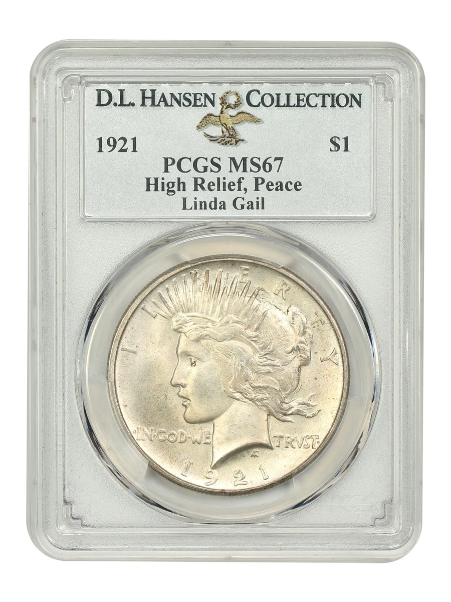コレクション PCGS MS67 Grade MS 67 PCGS Certified Peace Dollars (1921-1935) for sale | eBay
