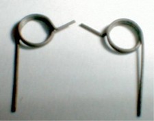 (2) Special Champion Dual Overhead Light Motor Springs Slot Car Vintage NOS 