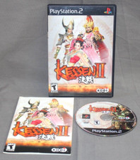 Kessen II ~ Sony PlayStation 2 (PS2) Game ~ Complete W/ Manual ~ Rated T