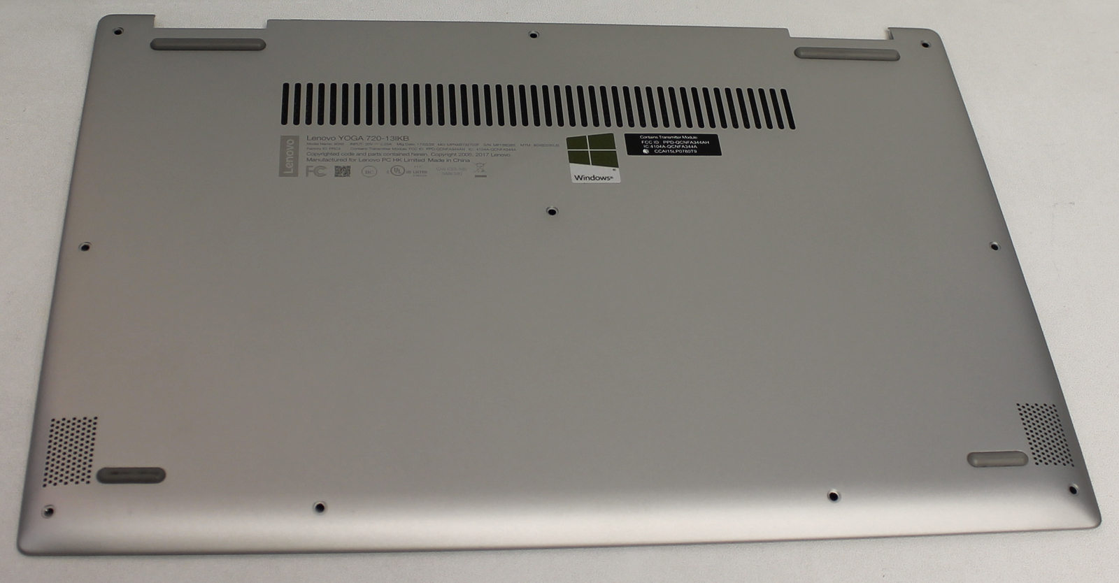 LENOVO YOGA 260 SERIES BOTTOM CASE COVER AM1EY000320 GENUINE!