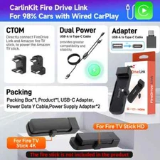 Supports Fire TV Stick Converter TV Streaming Box HDMI Wireless CarPlay Adapter