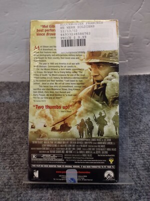 We were Soldiers- Based on True Facts (2002) VHS *NEW* *SEALED  