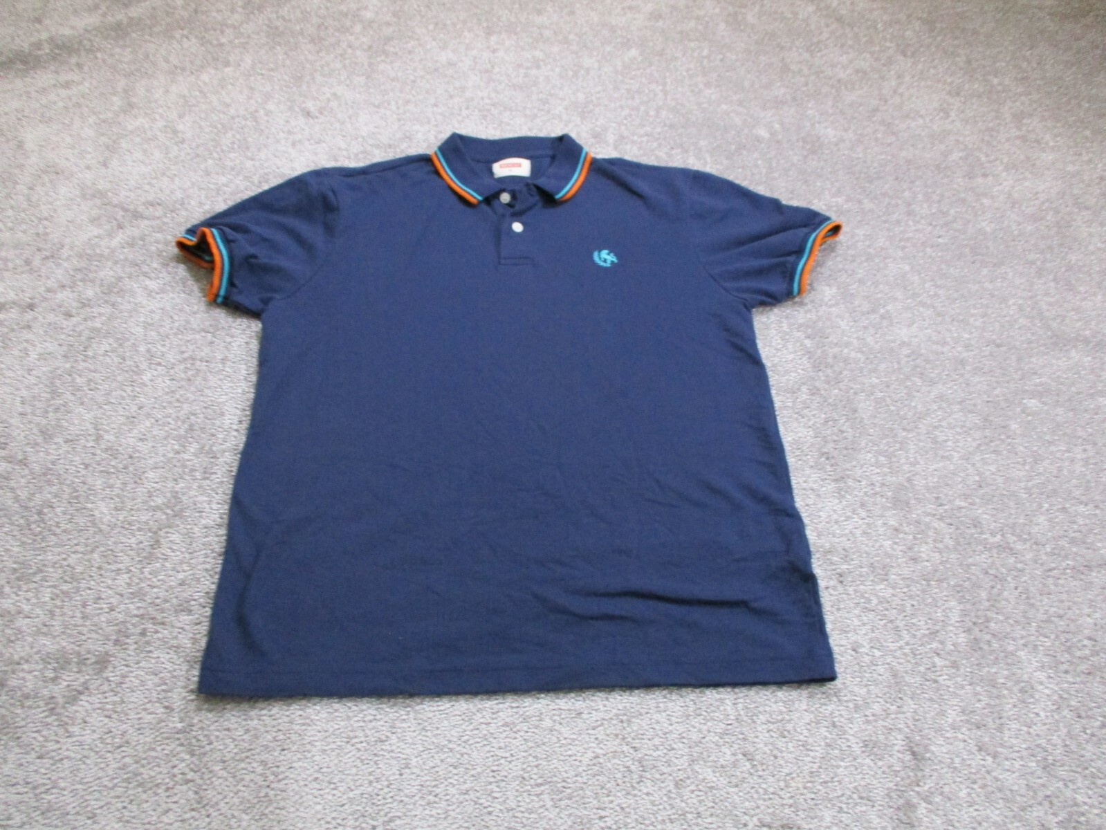 Bench Shirt Mens XL Blue Striped Detailed Western Cowboy Polo Shirt