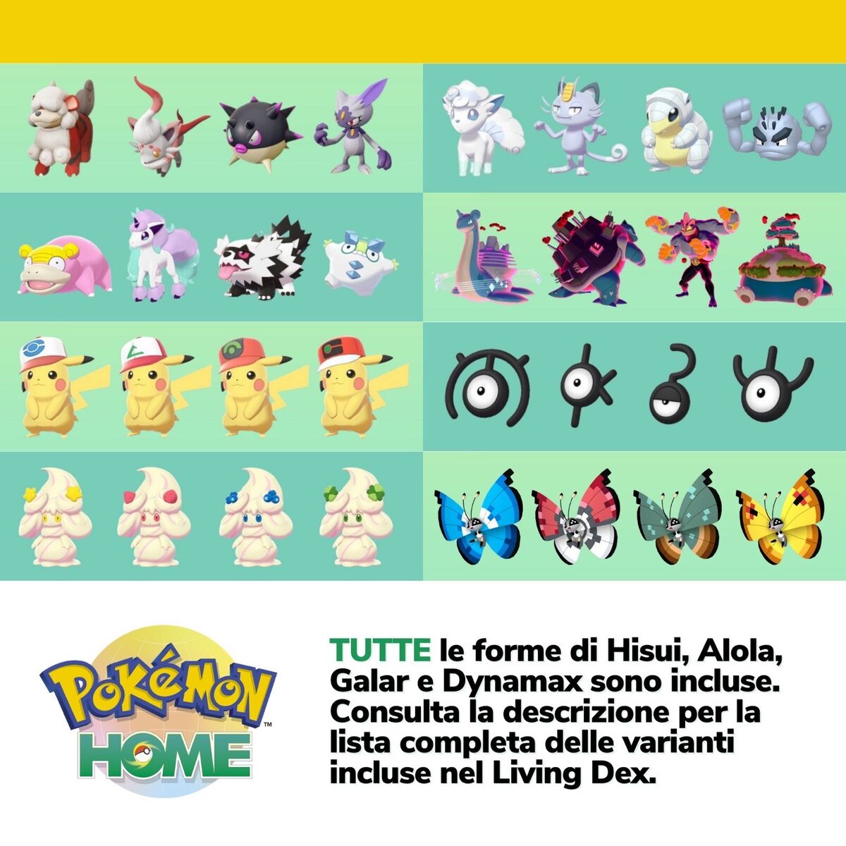 Alola Pokémon - Pokémon HOME