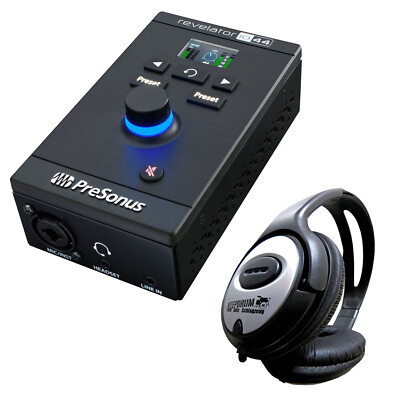 Presonus Audio-Interface USB-C Revelator io44 mit Kopfhörer