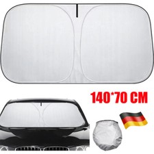 Auto Frontscheibe Sonnenschutz,140x70cm UV-Schutz Sonnenblende Windschutzscheibe
