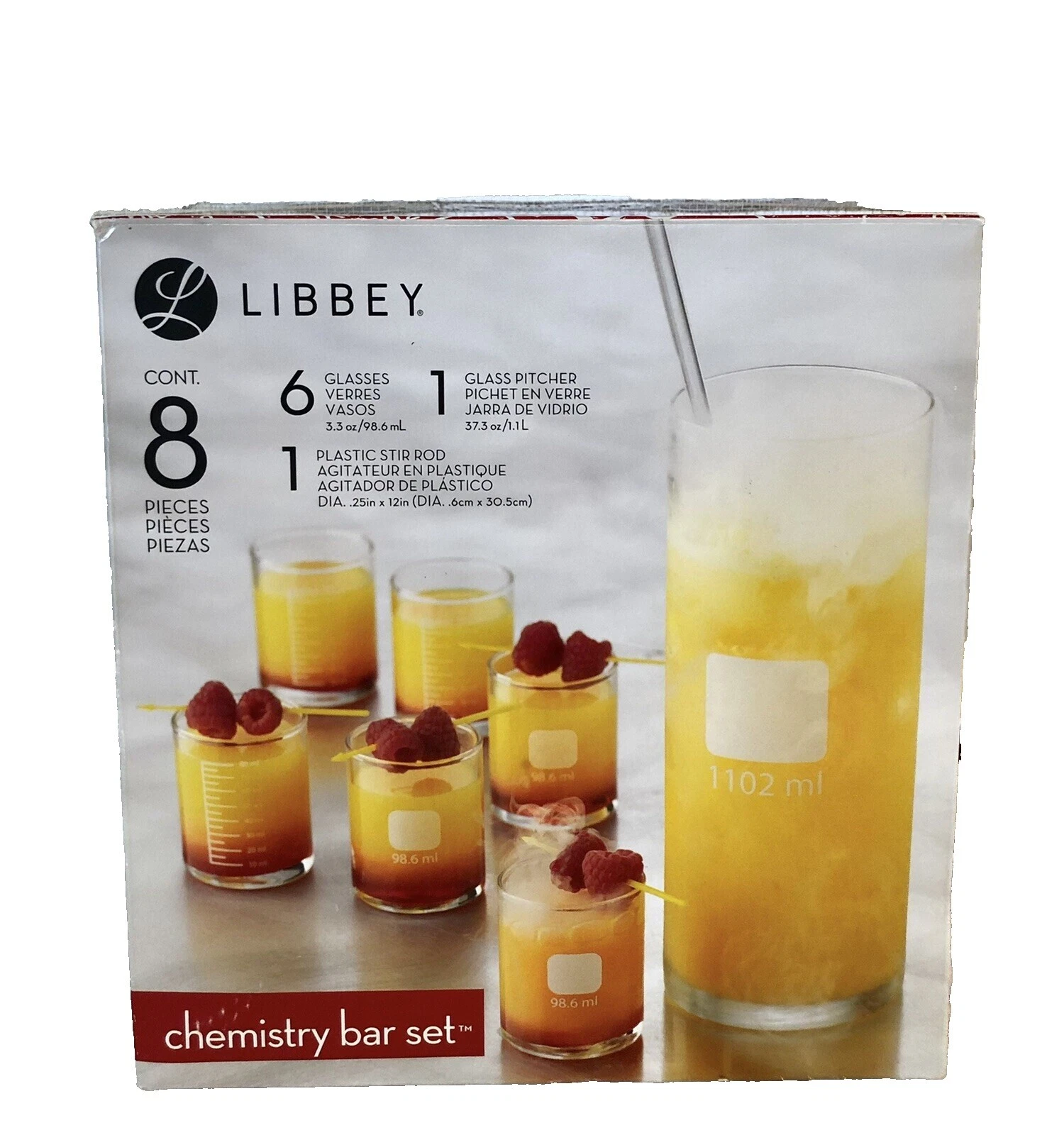 Libbey Glass Cocktail Shakers & Bar Sets