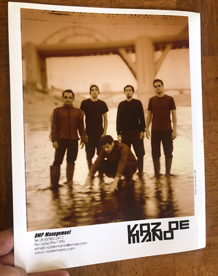 Voz De Mano Spanish Rock Music Group Rare Vintage 8x10 Press Photo