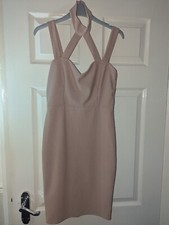 Edge cream bodycon dress size 8