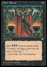 MTG Magic the Gathering Dark Ritual (120/383) Ice Age LP