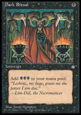 Magic: The Gathering - Dark Ritual