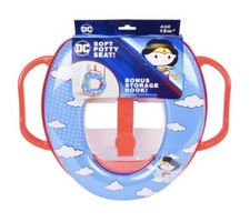 DC Comics Potty Training Seat Wonder Women with Storage Hook and Handles New