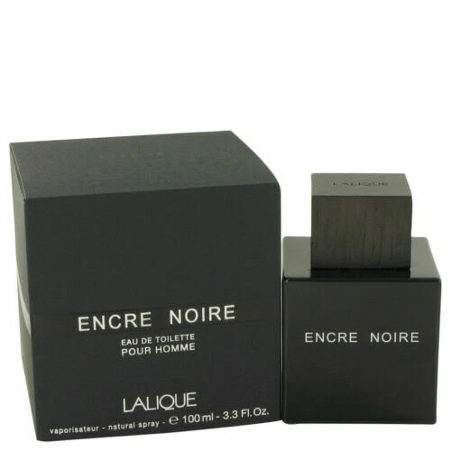 Lalique Encre Noire de Lalique Colonia para Hombres 3.3 fl.oz Eau De Toilette Spray Foto 3 de 4