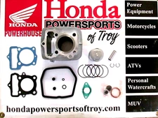 NEW GENUINE HONDA OEM CYLINDER, PISTON KIT & GASKET KIT 2000-13 XR80R/CRF80F *