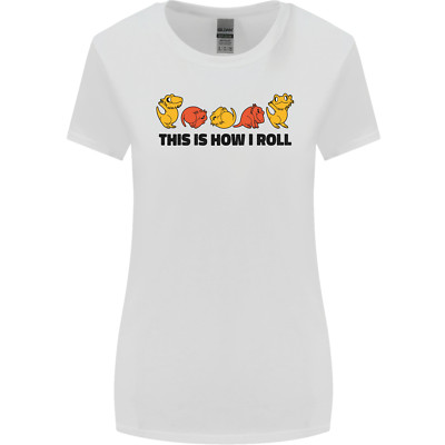 This Is How I Roll RPG Role Playing Game Womens Wider Cut T-Shirt