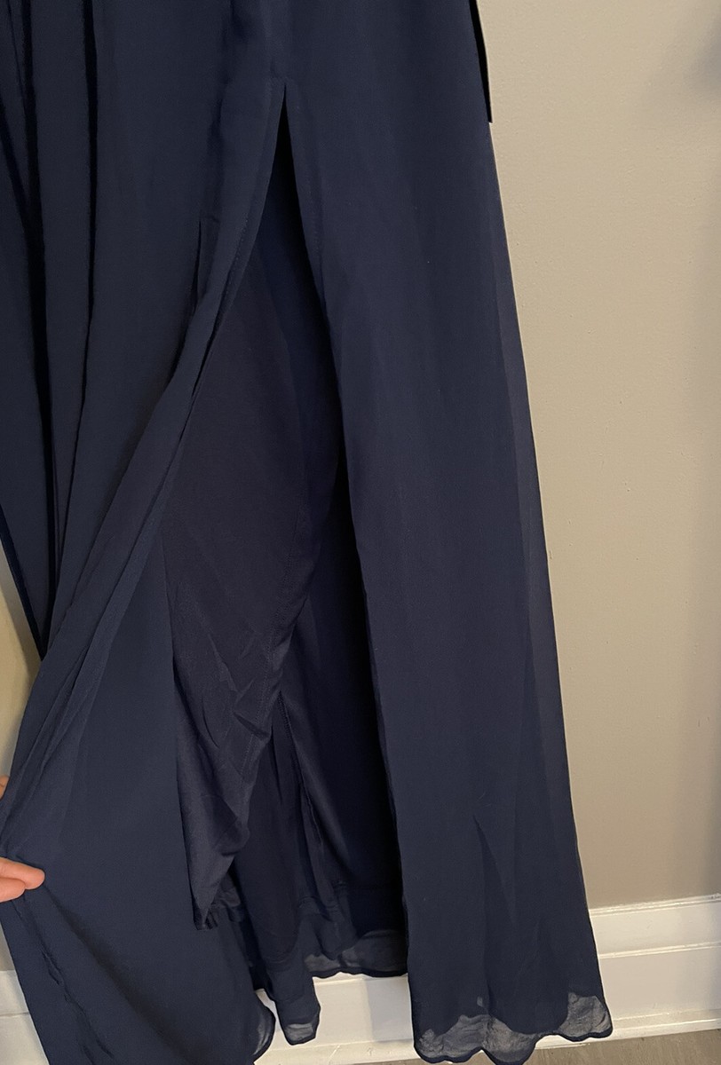 LULUS Heavenly Hues Navy Blue Maxi Dress Size XS | eBay