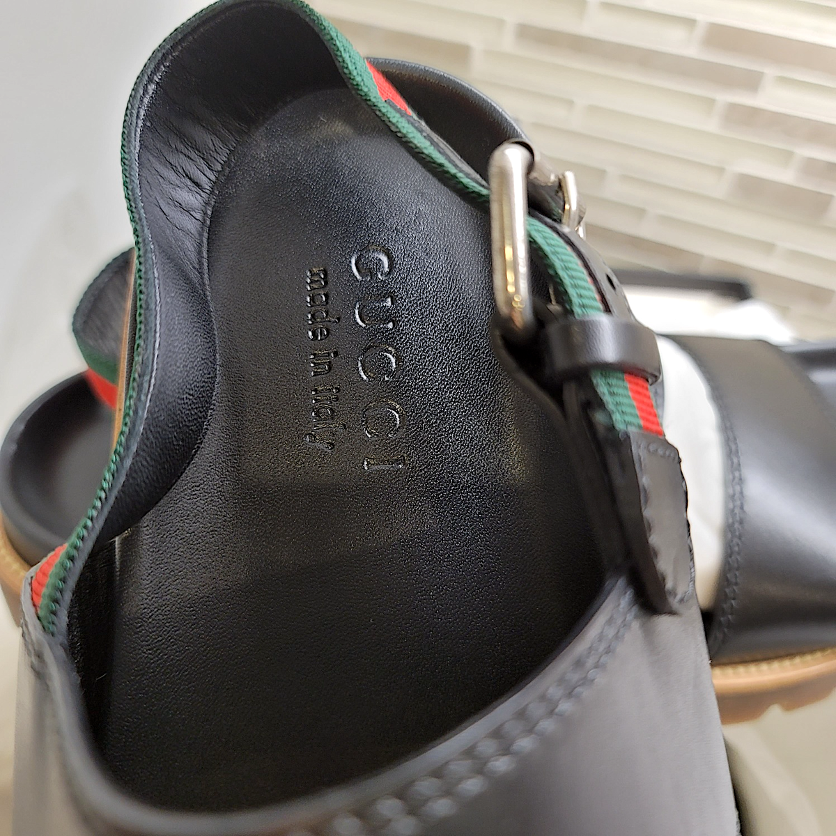 New SUPER RARE Men\'s HI-END Couture Hand-Made Couture Cirano Gucci Sandals New Rare  main image 2