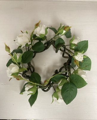 Türkranz*Tischkranz*Fensterkranz*Dekokranz*Kranz*Rosenkranz gedreht*Rose*Rosen