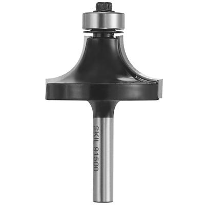 SKIL 91500 1/2" Roundover Router Bit 1/2" BB 2F 1/4-" Shank (E16587-2